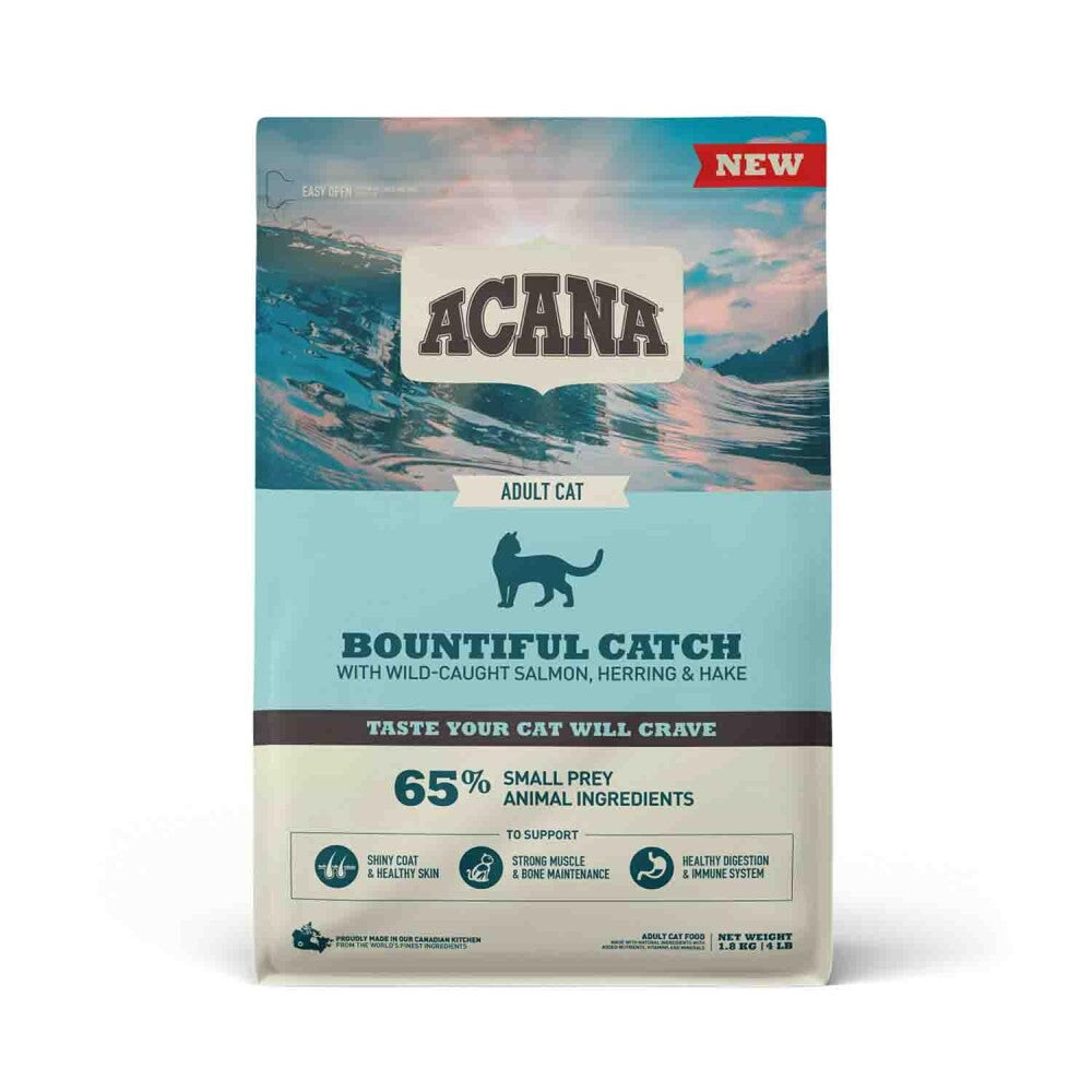 Acana Bountiful Catch Balıklı Tahılsız Yetişkin Kedi Maması 1.8 KG | SRC: Barcode: 064992714437